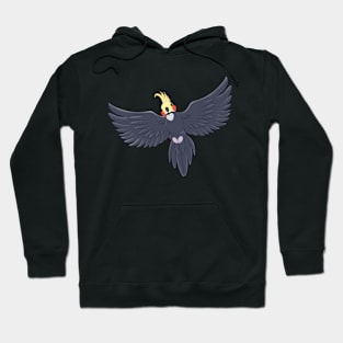 Cockatiel in the sky Hoodie